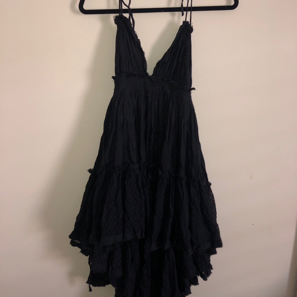 Free People Black flowy dress